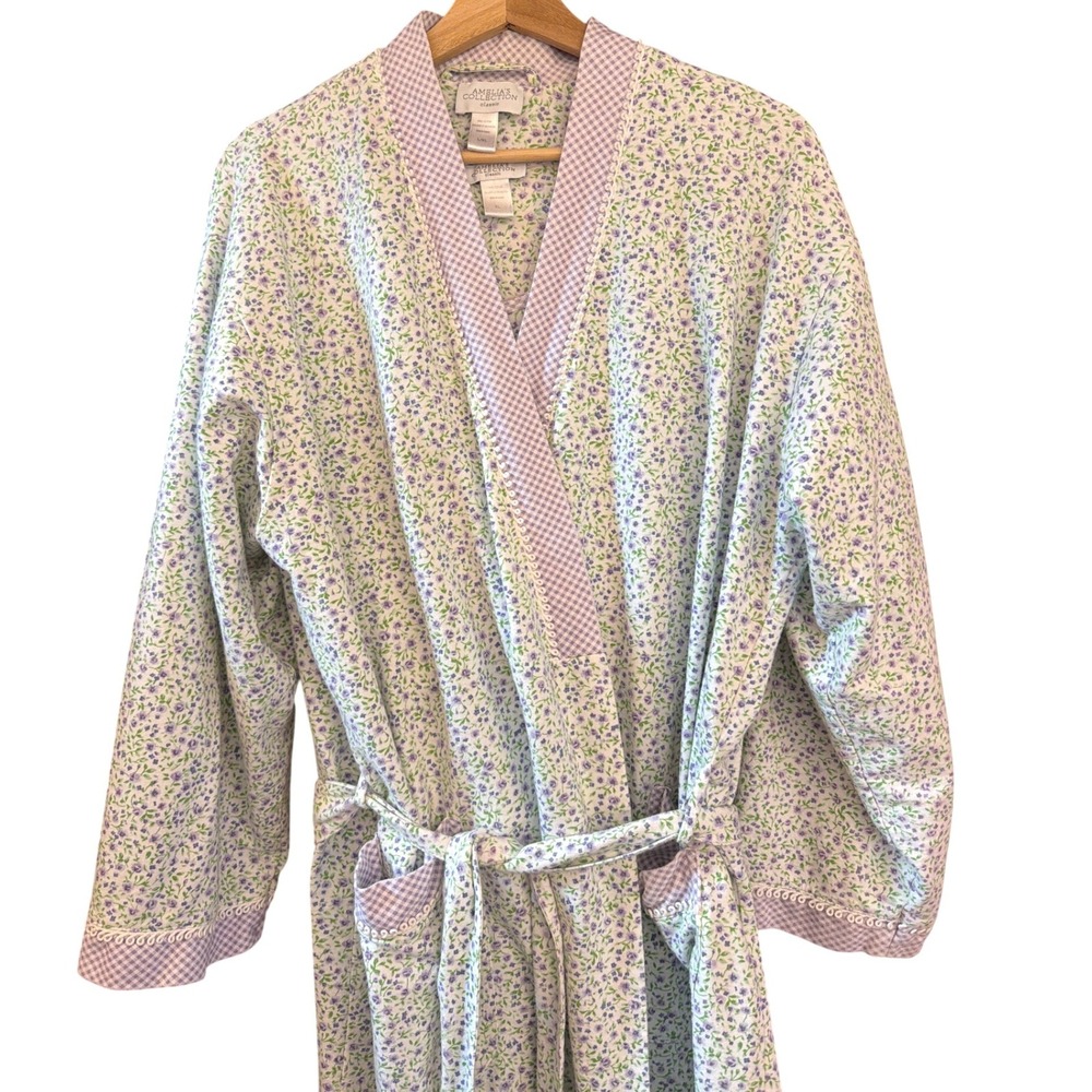 Vintage Amelia's Collection Robe Gown Set Cottagecore Grandmacore Shabby Chic
